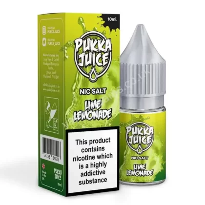 Lime Lemonade by Pukka Juice Nic Salt E-Liquid - Vapestreams Co
