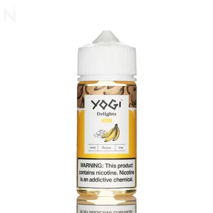 Yogi Delights E-Liquid - Banana Ice - 100mL - 3mg
