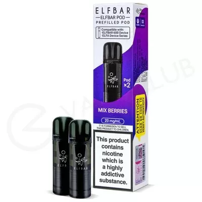 Mix Berries Elf Bar 600 Prefilled Pods - Ecigpremium
