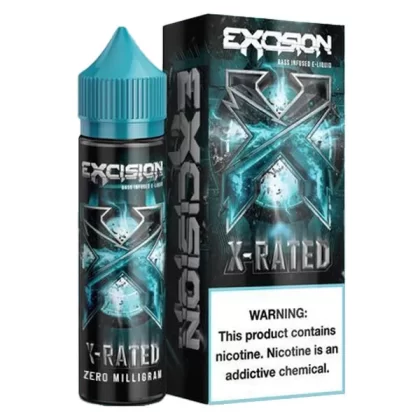 X Rated by EXCISION Series 60mL - 0MG