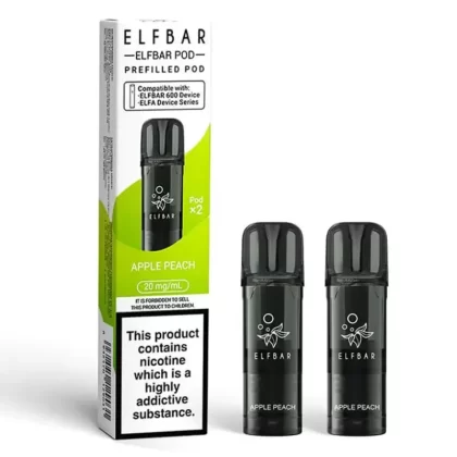 Elf Bar 600 Prefilled Pods - Strawberry Raspberry Cherry Ice