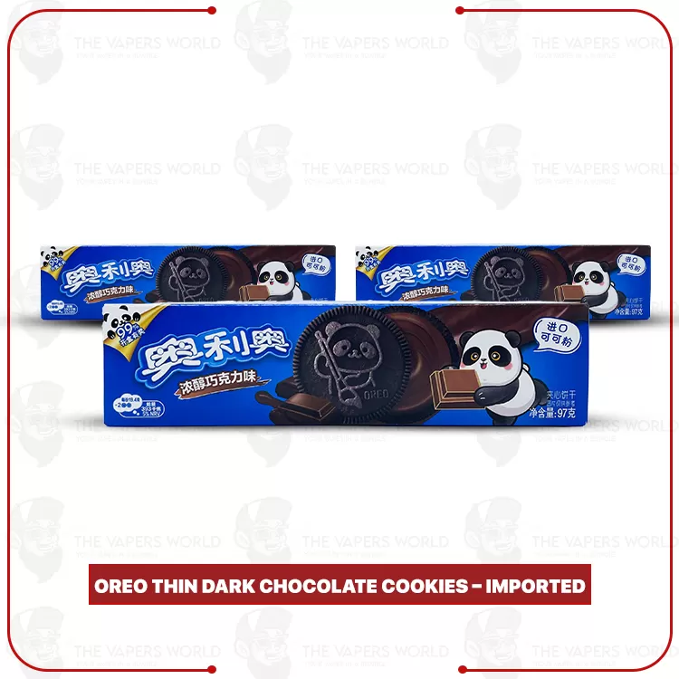 Oreo Thin Dark Chocolate Cookies – Imported - Vape Store