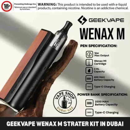 GEEKVAPE WENAX M Strater Kit in Dubai - AVOCADO GREEN, CARBON GRAY (EA9CE4)