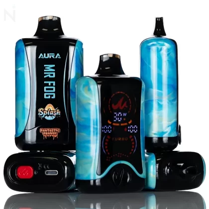Mr Fog Aura Splash Edition 60K 60,000 Puffs Disposable - 26mL - Fantastic Orange