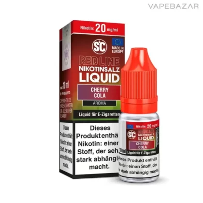 SC Red Line Nikotinsalz Liquid – Cherry Cola - Vapebazar