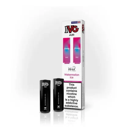 Watermelon Ice IVG Air Pods – 5 packs or 10 packs
