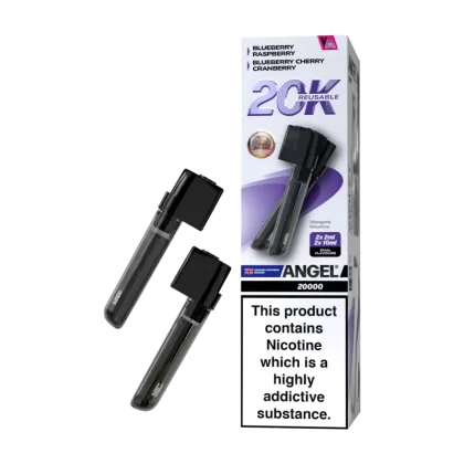 Violet Edition Vapes Bars Angel 20k Refill Pack - 20mg - Vape Product