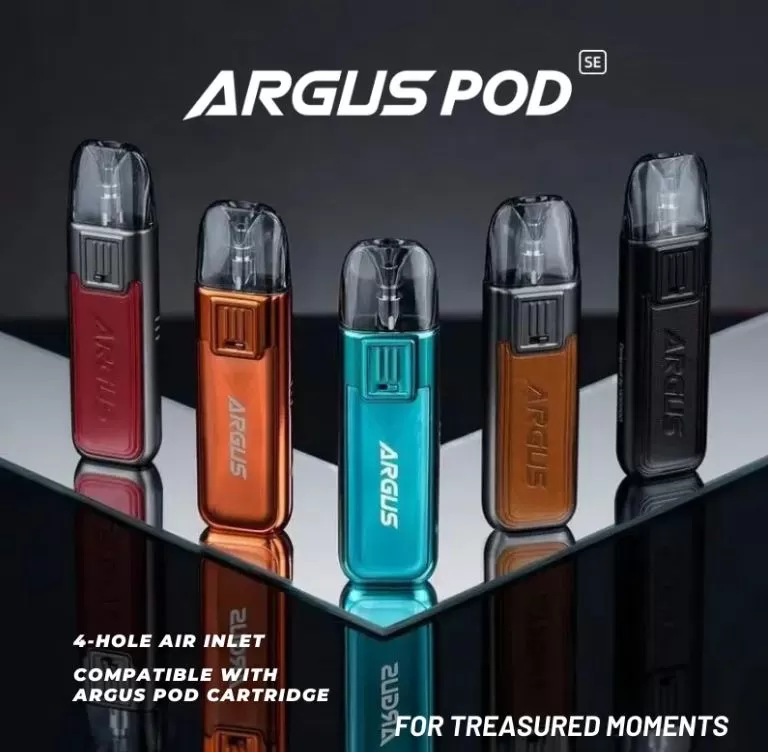 VOOPOO ARGUS POD SE KIT 18W - Shiny Orange - Image 2