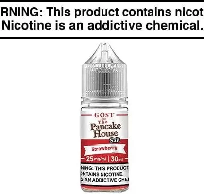 STRAWBERRY BY PANCAKE HOUSE SALTS 30ML - Vapejuice