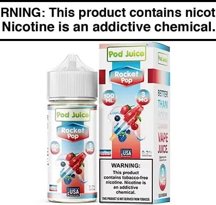 ROCKET POP BY POD JUICE 100ML - Vapejuice