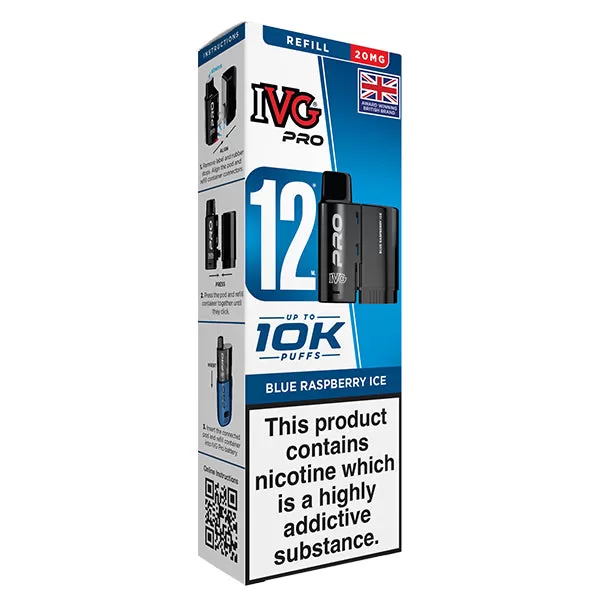 IVG PRO Refill Pods – 10,000 Puffs - Pineapple Ice