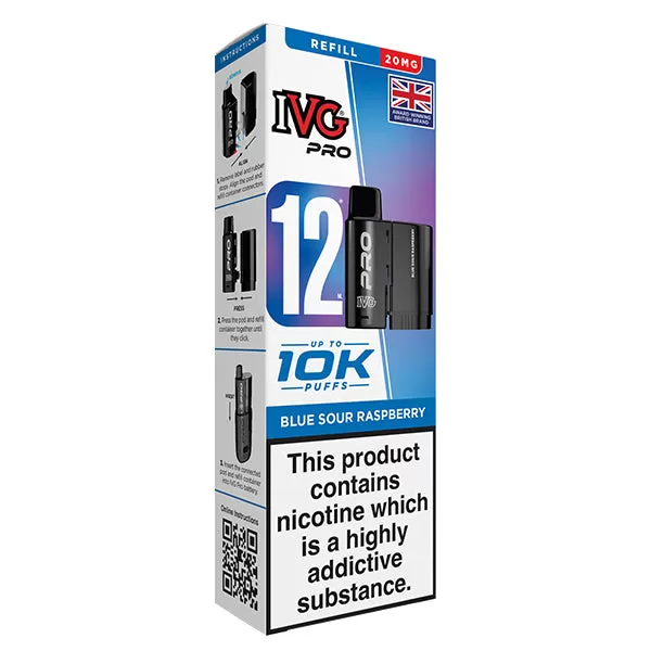 IVG PRO Refill Pods – 10,000 Puffs - Pineapple Ice - Image 2