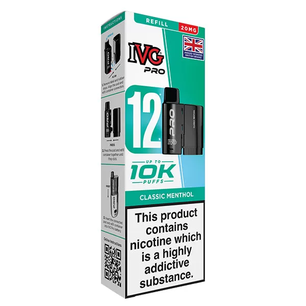 IVG PRO Refill Pods – 10,000 Puffs - Pineapple Ice - Image 3