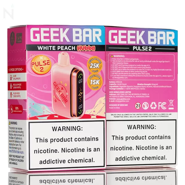 Geek Bar Pulse 2 25K 25,000 Puffs Disposable Vape - 18mL - Sour Blue Dust - Image 3