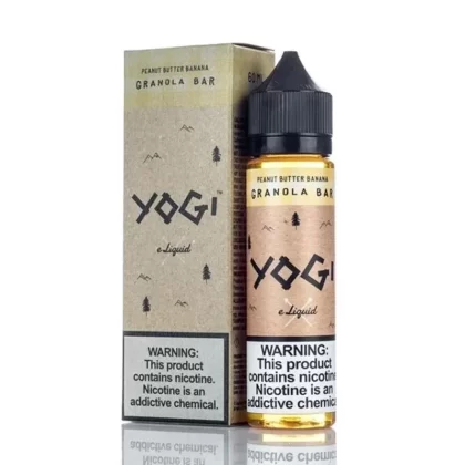 PEANUT BUTTER BANANA E LIQUID BY YOGI GRANOLA BAR 50ML 70VG