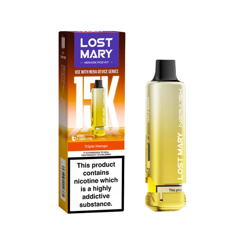 Triple Mango Lost Mary NERA15K Refill Pack - Ecigwizard
