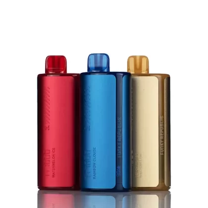 Funky Republic Ti7000 7000 Puffs Disposable Vape - 12.8ML - Blue Red Mint