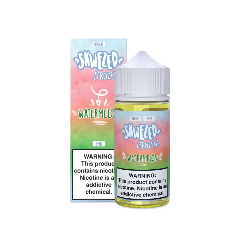 SKWEZED - Frozen Watermelon - 100ML E-Liquid - 3MG