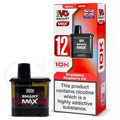 Strawberry Raspberry Ice IVG Smart Max Refill Pod
