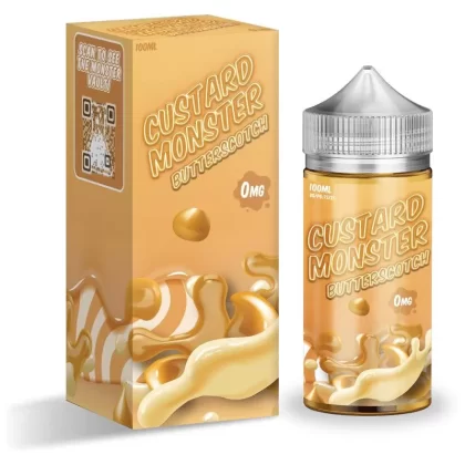 Custard Monster Premium E-Liquid 100ml - Vanilla Custard / 6mg