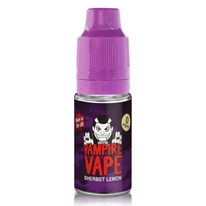 Sherbet Lemon By Vampire Vape 10ml - Nicotine Strength#12mg>6mg>18mg (CDCE52)
