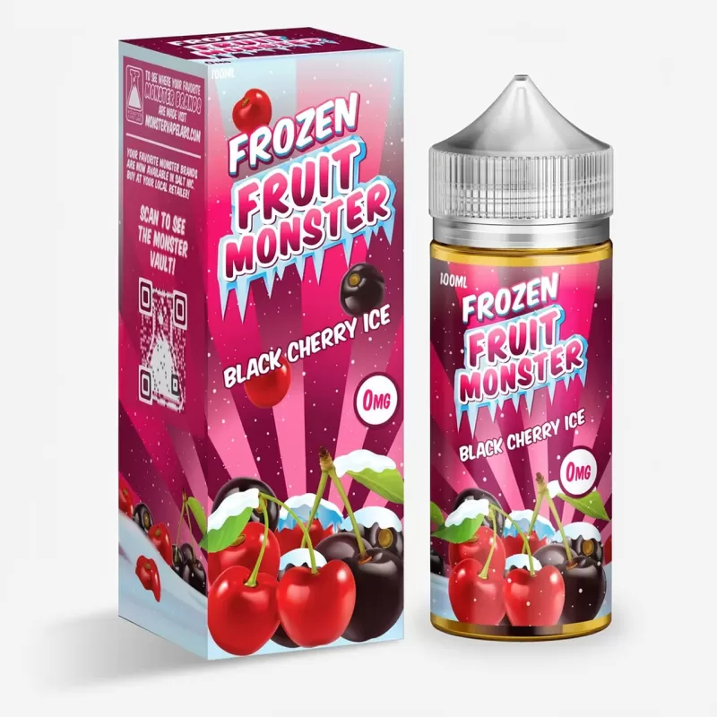 Frozen Fruit Monster-Black Cherry ICE 100mL High VG E-Liquid