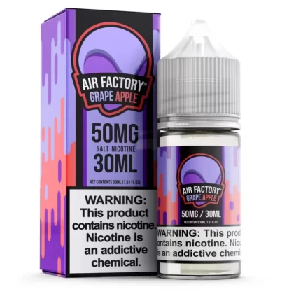 Air Factory Salt Grape Apple eJuice - Vape Product; Vape Product (12FA70) (12FA70)