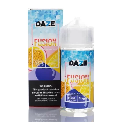 7 Daze Fusion TFN - Lemon Passionfruit Blueberry ICED - 100ml - 3mg
