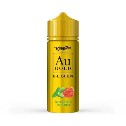 WATERMELON LIME MINT E LIQUID AU GOLD BY KINGSTON 100ML 70VG