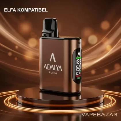 Adalya Alpha Akkuträger – Coffee Brown (inkl. Leerpod) - Vape Store