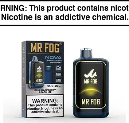 MR FOG NOVA 36K DISPOSABLE VAPE – 36,000 PUFFS - Vapejuice