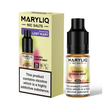 MaryLiq Cherry Lemon Mint Nic Salts 10ml