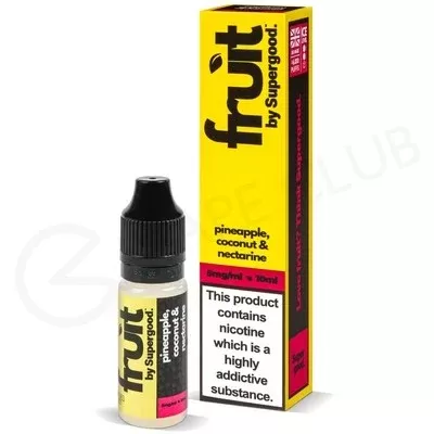 Pineapple Coconut & Nectarine Nic Salt E-Liquid by Supergood Fruit - Ecigpremium