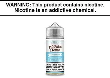 FRENCH VANILLA STACKS BY THE PANCAKE HOUSE 100ML - Vapejuice