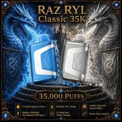 RAZ RYL Classic 35K - Sour Strawberry - Vapeciga