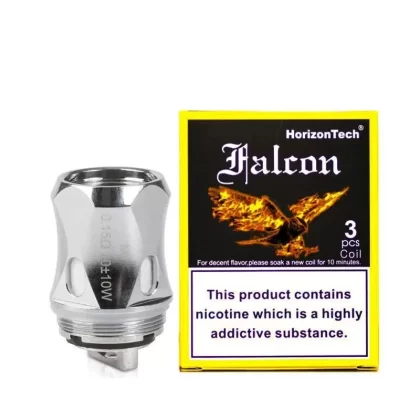 HORIZONTECH FALCON REPLACEMENT VAPE COILS - Option#(F1) 0.2 Ohm - Three Pack>(F2) 0.2 Ohm - Three Pack>(F3) 0.2 Ohm - Three Pack>(M-Triple) 0.15 Ohm - Three Pack>(M1) 0.15 Ohm - Three Pack>(