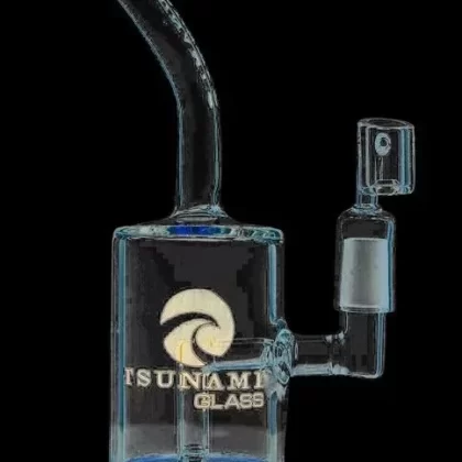 Tsunami Micro Water Pipe - Title#Green>Blue>Amber