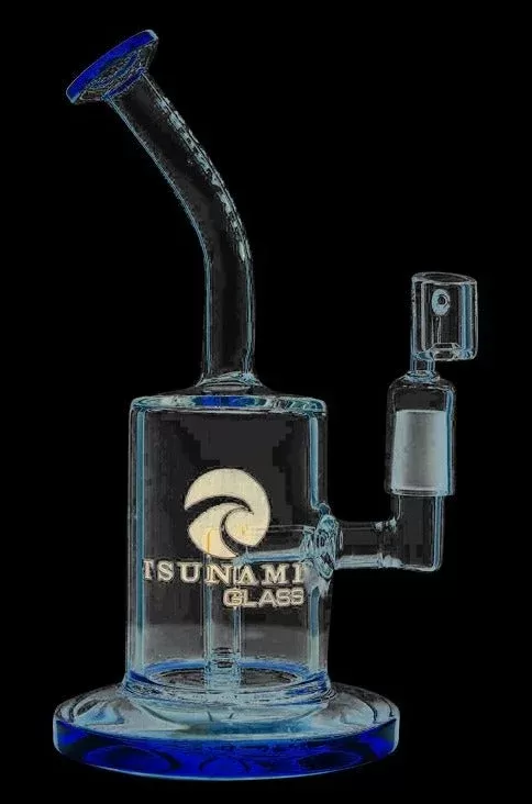 Tsunami Micro Water Pipe - Title#Green>Blue>Amber
