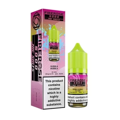 ELUX FIREROSE 5000 HUBBLA BUBBLA 10ML NIC SALT E-LIQUID