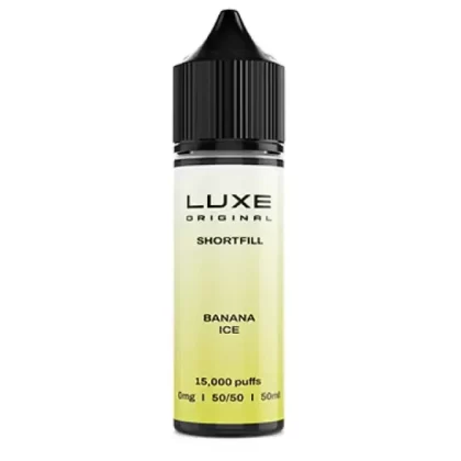 LUXE Original 50ml Shortfill Vape Juice - Banana Ice, Berry Lemonade
