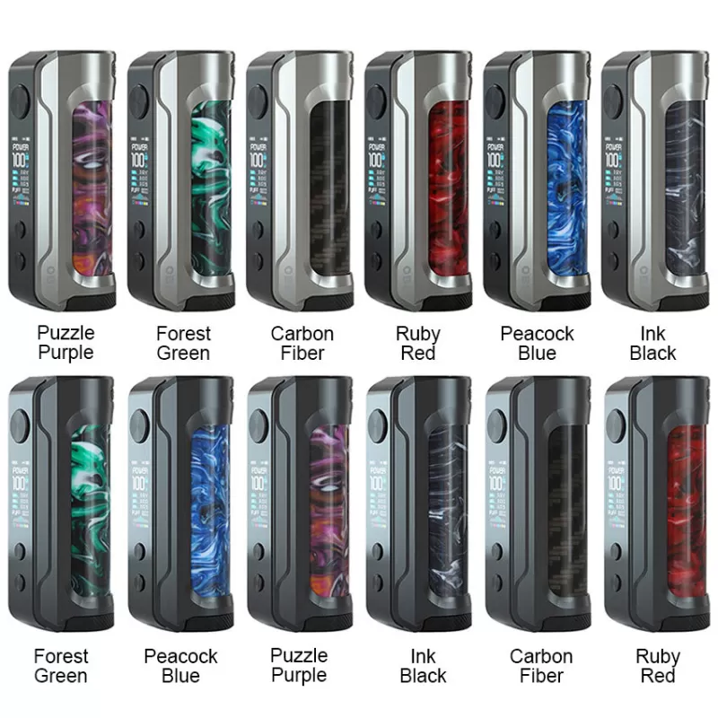 OBS ENGINE Box Mod 100W - Gunmetal Ink Black - Image 2