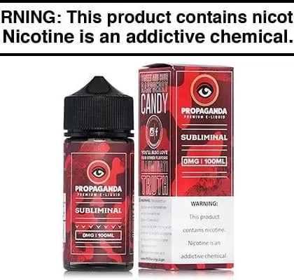 SUBLIMINAL BY PROPAGANDA E LIQUID 100ML - Vapejuice