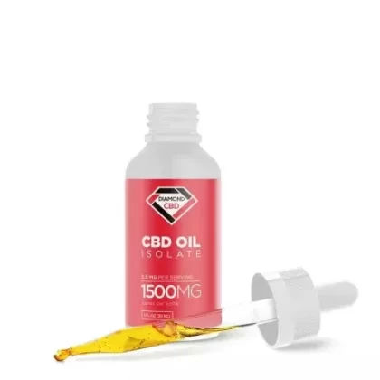 CBD Isolate Oil – 1500mg – Diamond CBD