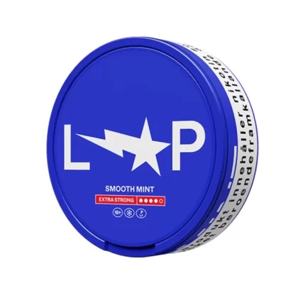 Loop Smooth Mint Extra Strong S4 – All White Portion
