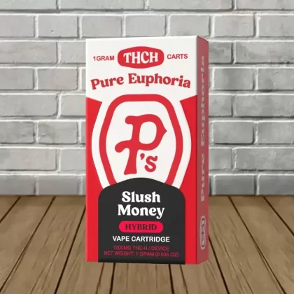 Pushin P’s Pure THCH Vape Cartridge 1g - strain#Water Slide -- Sativa CARTRIDGE>Smokin Mallow -- Indica CARTRIDGE>Slush Money -- Hybrid CARTRIDGE (526F62)