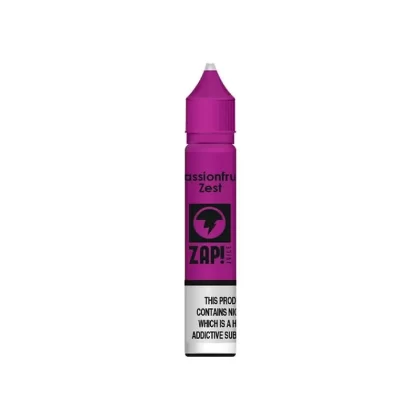 Passionfruit Zest Nic Salt by Zap Juice - 10ml - Vape Product, Vape Product (34DD55)
