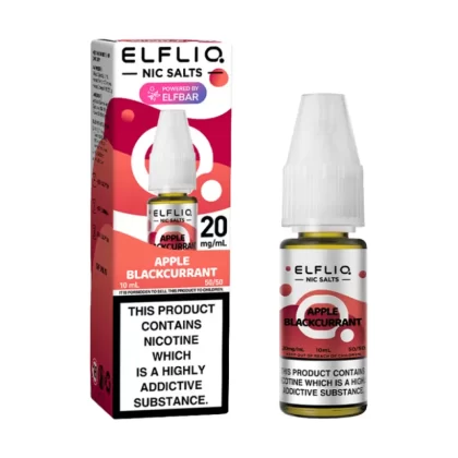 Elf Bar Elfliq Apple Blackcurrant E Liquid 10ml - 10mg