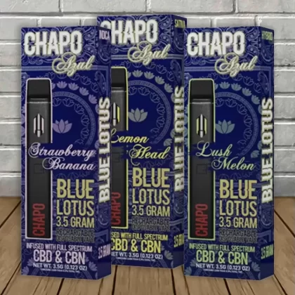 Chapo Extrax Azul Blue Lotus Disposable 3.5g