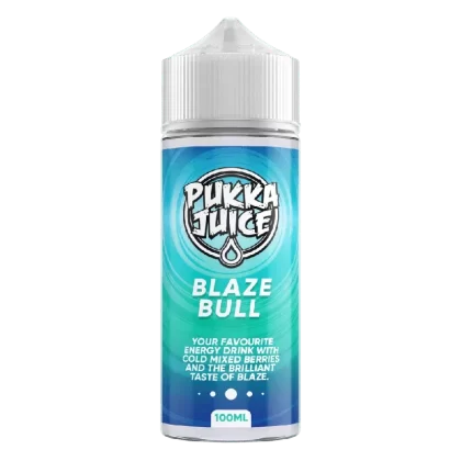 Pukka Juice 100ml E-liquid Shortfill Blaze Bull - Nicotine Strength#0mg (2BBCC2)
