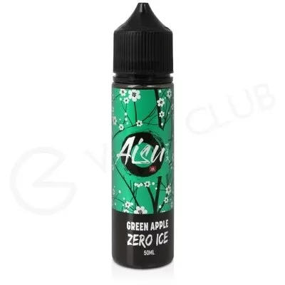 Green Apple Zero Ice Shortfill E-Liquid by Aisu 50ml